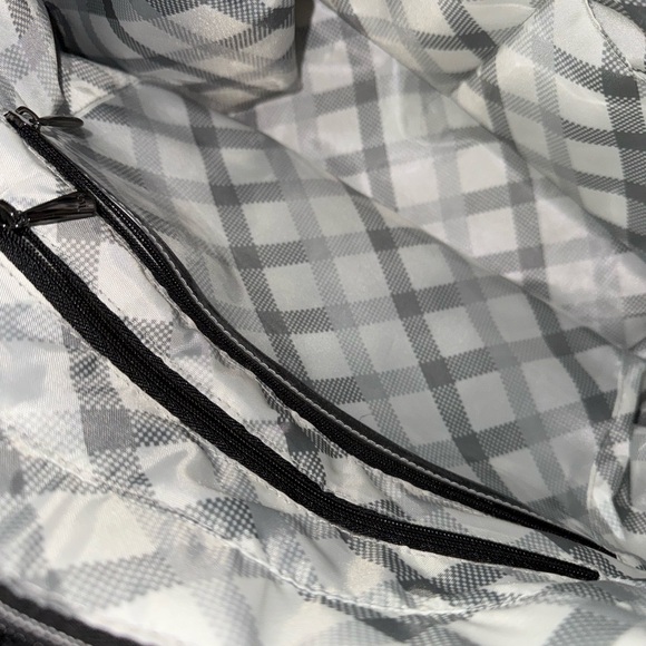 Lug Calypso Quilted Black Tote Bag, EUC - Picture 4 of 4